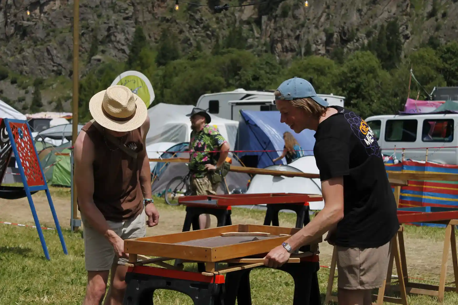 Festival adults enjoying playtime and creative workshops - Image 5