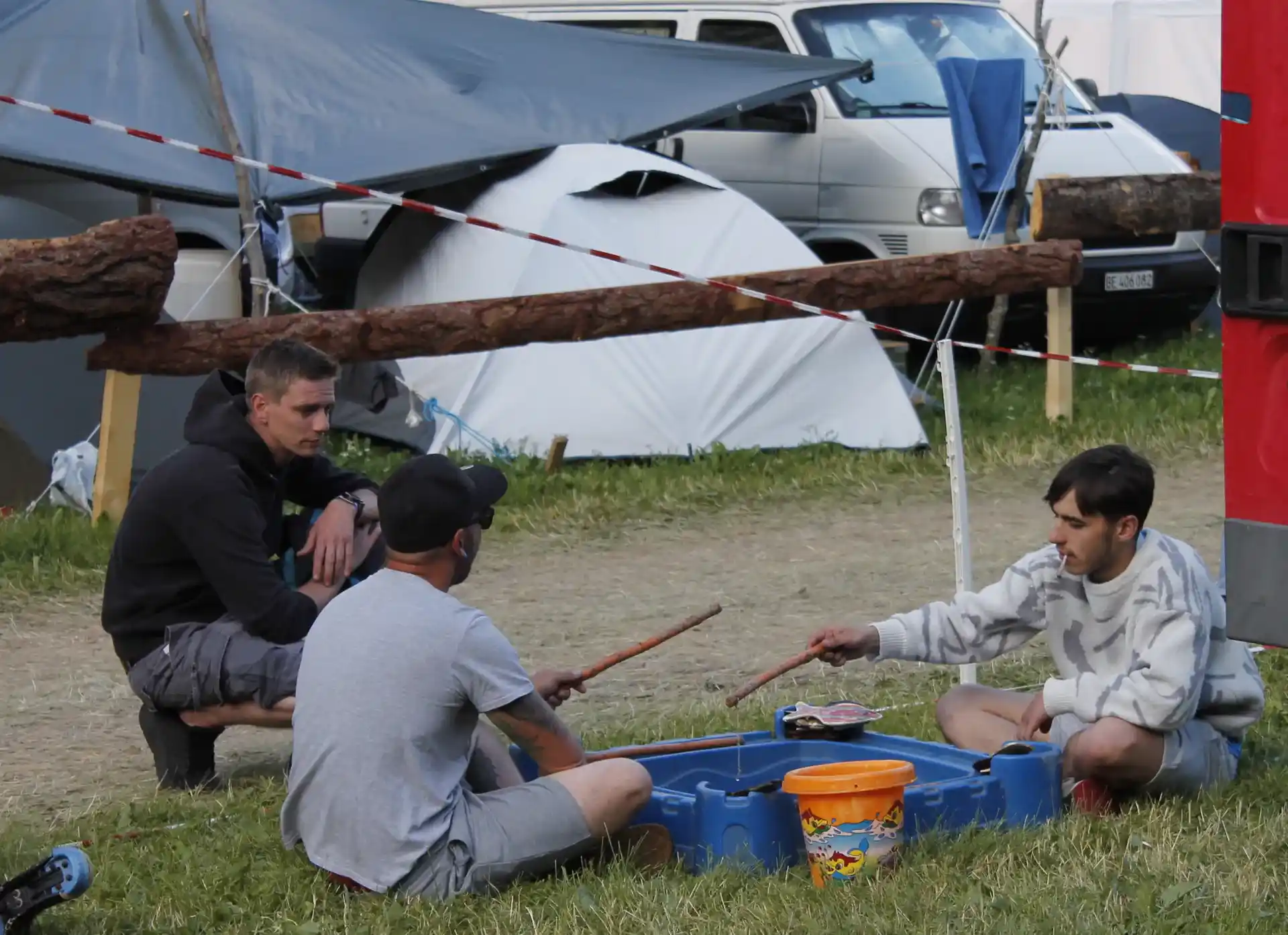 Festival adults enjoying playtime and creative workshops - Image 8